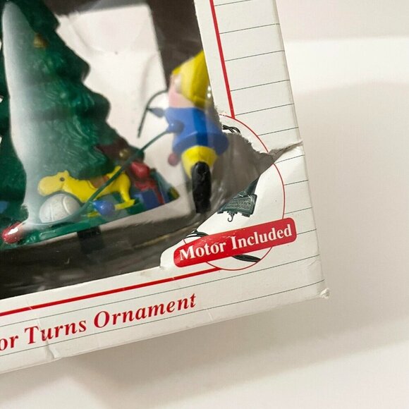 Noma Ornamotion Collectables Ornament with Motor Elves on Christmas Tree Flaws - Picture 14 of 16